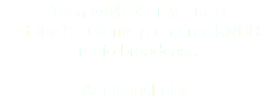 Tom with Marty Lurie at the SF Giants pre-game KNBR radio broadcast. Additional pics: